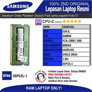 ET44 2GPC3L-1 RAM Laptop SAMSUNG PC3L-128002048MB SINGLE 1RX16