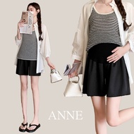 ANNE|Super Cool Maternity Shorts Here [AP60319] Comfortable Pants Casual Wide-Leg Home