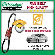 TOYOTA VIOS NCP93 , YARIS 1.5 PREMIUM GAIDO FAN BELT - 4PK1220