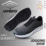 Umbro Original Running Shoes Training Shoes Jogging Shoe Outdoor Kasut Sukan Kasut Lari UJS0032 Grey