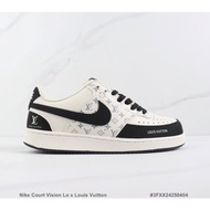 Kasut Sneaker Nike Court Vision Lo x Louis Vuitton Louis Vuitton Nike Kasut Kasual Rendah Atasan