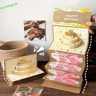 MAOYU 3D Birthday Red Envelope, Traditional Foldable Lucky Money Envelope, Greeting Card HongBao Bes