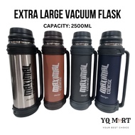 2500ML Sport Vacuum Flask Thermos Picnic Tumbler Botol Air Panas Sejuk Camping