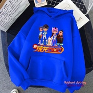 SWEATER NEW JACKIE CHAN ANIMASI HOODIE ANAK