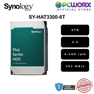 SYNOLOGY SY-HAT3300-6T 6TB PLUS SERIES 3.5" SATA HDD