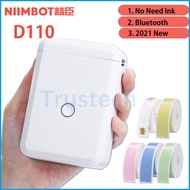 Niimbot D110 Label Printer JINGCHEN Wireless Bluetooth Thermal Label Printer Inkless Printer