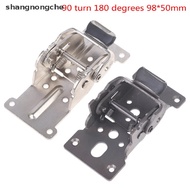 Sh 1pc Engsel Lipat 0-90 - 180 Derajat Self-Locking Untuk Kaki Furnitu