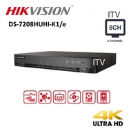 HIKVISION CCTV DVR 8CH Digital Video Recorder / Decorder Turbo HD DVR DS-7208HUHI-K1/E & DS-7208HUHI
