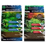 Fluval Bio Stratum Soil &amp; Fluval Shrimp Plant &amp; substrate (soil) aquarium plants