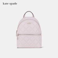 凯特丝蓓 KATE SPADE 奢侈品女包 美国进口女士包皮质双肩包浅藕色WKRU7075 917