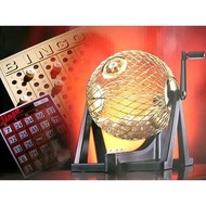 [Lottery Machine Lotto Lottery Machine] 6 Inch Metal Ball Bingo Machine-75 BN-600 Game Console [Conf