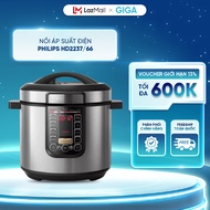 Nồi áp suất điện Philips HD2237/66 6 lít - 1300W - Nồi ProCeramic+