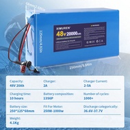 48V Electric Bike Battery, 48V Battery 12Ah 20Ah Electric Bike Battery 48V Lithium Battery With 2A C