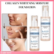 Ten Twenty 3in1 Collagen Whitening Moisture Foundation SPF 15 | Collagen Cream Foundation