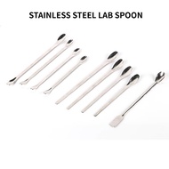 Stainless Steel Medicine Spoon Set 3PCS Lab Single/Double Head Spoon / Lab Spoon