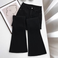 [Flared Pants] Flared Pants Jeans Flared Jeans High Waist Jeans Stretch Jeans Slimmer Look Jeans Sma