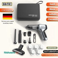 SUITU Wireless Brushless Vacuum Blower Cleaner Motor Portable Mini Handheld Blow Dust Vaccum For Car