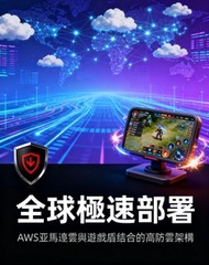 🎮【AWS亞馬遜雲+遊戲盾】遊戲伺服器 | AWS 高防雲主機 | 遊戲開發 | GCP