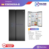 Electrolux ESE6600A-B Kulkas Side By Side