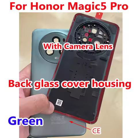 Best NEW Battery Back Cover Housing For Honor Magic 5 Pro Magic5 Pro 5Pro Lid Door Rear Case with Ca