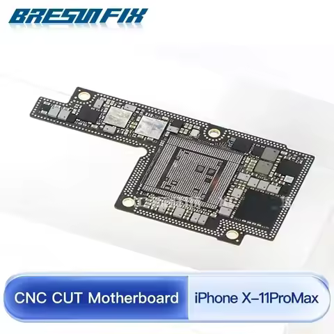 CNC CUT Motherboard for IPhone X Logic Board XS Max Polishing CPU AP RF Board IPhone11 11Pro Max Swi