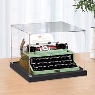 [in stock] Suitable for Lego Retro Typewriter Acrylic Display Box 21327 Transparent Storage Box Mode