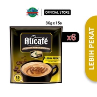 Alicafe Tongkat Ali & Ginseng Lebih Pekat (36g x 15 Sachets/6 Packs)