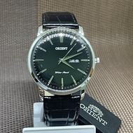 Orient FUG1R002B6 Classic Quartz Black Dial Black Leather Men's Watch