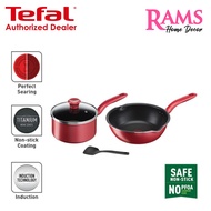 Tefal So Chef 4 Pcs Set / Saucepan / Deep Frying Pan / Turner / Pots / Cookware Set / Kitchenware / 