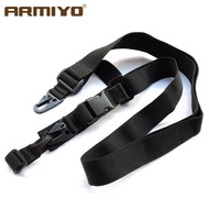 Armiyo Mission 3 Point Adjustable Musical Instrument Shoulder Strap Mountaineering Hook Sling Belt