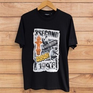3second Men's Regular Fit Cotton Jumble T-Shirt Original