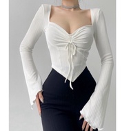 BEAUTIFUL STRAIGHT SLEEVE DRESS IN MIDDLE RIBBED NP999