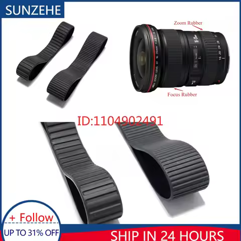 NEW for Canon EF 16-35mm F/2.8L II USM / 16-35 mm 2.8L II YB2-0021 YA2-2433 Zoom + Focus Rubber Ring