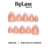 [ BYLAW.NAILS ] Nude French Fake Nails | PREMIUM FAKE NAILS | PRESS ON NAILS | FAKE NAILS | FAKE NAI