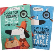 Sherlock Holmes math - times table, addition subtraction, fractions, algebra
