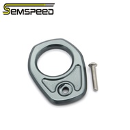 SEMSPEED Motorcycle CNC Rear Exhaust Pipe Tip Cap Muffler Tube End Cover For Yamaha XMAX 300 250 V2 2023-2024