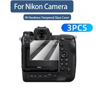 3PCS For Nikon ZR Zfc Zf Z9 Z8 Z7M2 Z7 Z6M3 Z6M2 9H HD Glass Tempered Film camera LCD For Nikon Z6 Z