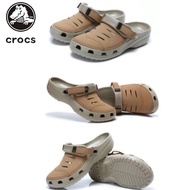 Crocs Yukon Fashionable and mature men's Crocs Yukon comfortable soft soled perforated shoes