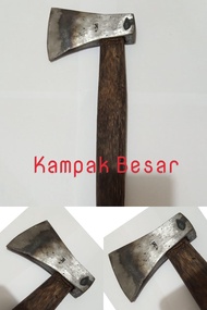 Kampak/ Kapak Baja Besar Kampak TukangKampak Cacah Daging Kampak Gagang kayu Kelapa Kampak Besar