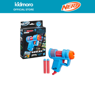 Nerf Guns Toy Roblox Mad City: Plasma Ray Dart Blaster, Pull-Down Priming Handle, 2 Nerf Elite Darts