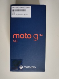 Motorola MOTO G34 5G (4GB/64GB)全新未拆封