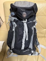 Mountain Wolf Hebe Backpack 50L 灰色露營背囊