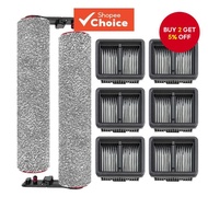 For Dreame H15 Pro Heat Wet Dry Vacuum Cleaner Accessories: roller brush, filter.  Untuk Aksesori Pe