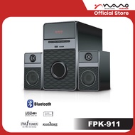 NANO | ลำโพงคอม เสียงกระหึ่ม เบสแน่น พร้อมช่องเสียบ USB จัดส่งไวทั่วประเทศ รุ่น FPK-911