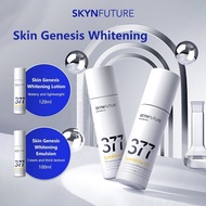 Hongxin store SKYNFUTURE 377 Skin Genesis Whitening Lotion Whitening Emulsion 377 肌肤未来水乳套装 七老板推荐 377美白