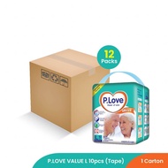 P.Love Value Adult Diaper Tape L Size 10pcs - 12 packs