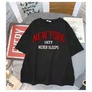 NEW YORK 1977 NEVER SLEEPS T-SHIRT