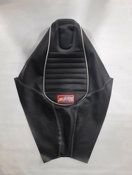 Somjin Mio Sporty/Wave/Honda Beat/Raider 150i Camel Back Seat Cover Leather Thailand Standard (Black