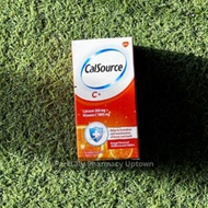 GSK Calsource Effervescent Tablet Orange Flavoured with Calcium 260mg Vitamin C 1000mg 10s 33 7042