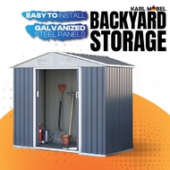 Backyard Storage Outdoor Metal Shed Garden Storage large setor laman Besar outdoor Garden Shed Cabin